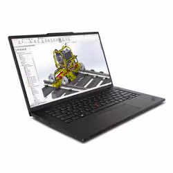 Lenovo ThinkPad P14s Gen 6 (Intel) Intel Core Ultra 7 255H Workstation mobile 36,8 cm (14.5") WUXGA 32 GB DDR5-SDRAM 1 TB SSD NVIDIA RTX PRO 500 Blackwell Wi-Fi 7 (802.11be) Windows 11 Pro Italiano Nero - Vista aggiuntiva 3