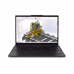 Lenovo ThinkPad P16s Gen 4 (AMD) Copilot+ PC AMD Ryzen AI 9 HX PRO 370 Workstation mobile 40,6 cm (16") WUXGA 64 GB DDR5-SDRAM 1 TB SSD Wi-Fi 7 (802.11be) Windows 11 Pro Italiano Nero - Vista aggiuntiva 4