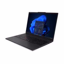Lenovo ThinkPad T16 Gen 4 (Intel) Intel Core Ultra 7 255U Computer portatile 40,6 cm (16") WUXGA 16 GB DDR5-SDRAM 512 GB SSD Wi-Fi 6E (802.11ax) Windows 11 Pro Italiano Nero - Vista aggiuntiva 3