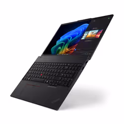Lenovo ThinkPad T16 Gen 4 (AMD) Copilot+ PC AMD Ryzen AI 7 PRO 350 Computer portatile 40,6 cm (16") WUXGA 32 GB DDR5-SDRAM 1 TB SSD Wi-Fi 7 (802.11be) Windows 11 Pro Italiano Nero - Vista aggiuntiva 2