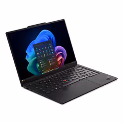 Lenovo ThinkPad X1 Carbon Gen 14 Aura Edition Copilot+ PC Intel Core Ultra 7 355 Computer portatile 35,6 cm (14") Touch screen 2.8K 32 GB LPDDR5x-SDRAM 1 TB SSD Wi-Fi 7 (802.11be) Windows 11 Pro Nero Italiano - Vista aggiuntiva 4