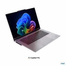Lenovo ThinkPad X9-15p Gen 1 Aura Edition Copilot+ PC 358H Computer portatile 38,9 cm (15.3") Touch screen 2.8K 64 GB 1 TB SSD Wi-Fi 7 (802.11be) Windows 11 Pro Tedesco Grigio - Vista aggiuntiva 2