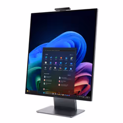 Lenovo ThinkCentre X AIO Copilot+ PC Intel Core Ultra 5 325 70,1 cm (27.6") 2560 x 2880 Pixel PC All-in-one 16 GB LPDDR5x-SDRAM 1 TB SSD Windows 11 Pro Wi-Fi 7 (802.11be) Grigio - Vista aggiuntiva 3