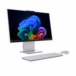 Lenovo IdeaCentre AIO 27ILL11 Intel Core Ultra 7 256V 68,6 cm (27") 1920 x 1080 Pixel PC All-in-one 16 GB LPDDR5x-SDRAM 512 GB SSD Windows 11 Home Wi-Fi 6 (802.11ax) Grigio - Vista aggiuntiva 2
