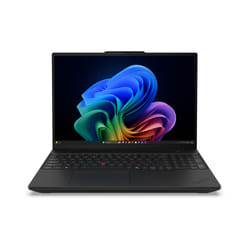 Lenovo ThinkPad T16 Gen 5 (Intel) Copilot+ PC Intel Core Ultra 7 355 Computer portatile 40,6 cm (16") Touch screen WUXGA 32 GB LPDDR5x-SDRAM 1 TB SSD Wi-Fi 7 (802.11be) Windows 11 Pro Tedesco Nero