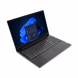 Lenovo V15 G4 ABP AMD Ryzen™ 7 5825U Computer portatile 39,6 cm (15.6") Full HD 8 GB DDR4-SDRAM 256 GB SSD Wi-Fi 6 (802.11ax) Windows 11 Pro Tedesco Nero - Vista aggiuntiva 3