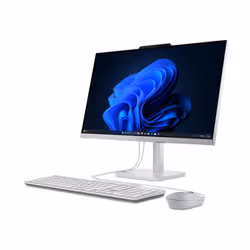 Lenovo A A105 24 AMD Ryzen™ 5 40 60,5 cm (23.8") 1920 x 1080 Pixel PC All-in-one 8 GB LPDDR5-SDRAM 512 GB SSD Windows 11 Home Wi-Fi 6 (802.11ax) Grigio - Vista aggiuntiva 2