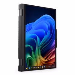 Lenovo ThinkPad T14s 2-in-1 Gen 2 Copilot+ PC Intel Core Ultra 7 355 Ibrido (2 in 1) 35,6 cm (14") Touch screen WUXGA 32 GB LPDDR5x-SDRAM 1 TB SSD Wi-Fi 7 (802.11be) Windows 11 Pro Nero Italiano - Vista aggiuntiva 8