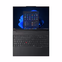 Lenovo ThinkPad E16 Gen 3 (AMD) AMD Ryzen™ 5 220 Computer portatile 40,6 cm (16") WUXGA 16 GB DDR5-SDRAM 512 GB SSD Wi-Fi 6E (802.11ax) Windows 11 Pro Italiano Nero - Vista aggiuntiva 6