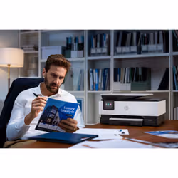 HP OfficeJet Pro Wireless Colore Stampante, Instant Ink; Stampa fronte/retro - Vista aggiuntiva 6