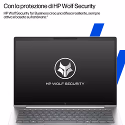 HP EliteBook 6 G1i AI Intel Core Ultra 7 265U Computer portatile 35,6 cm (14") WUXGA 16 GB DDR5-SDRAM 512 GB SSD Wi-Fi 6E (802.11ax) Windows 11 Pro AI PC Argento - Vista aggiuntiva 7