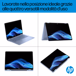 HP OmniBook 5 Flip 2-in-1 Laptop 14-fp0020nl Intel Core 5 120U 35,6 cm (14") Touch screen 2K 16 GB LPDDR5-SDRAM Wi-Fi 6 (802.11ax) Windows 11 Home - Vista aggiuntiva 7