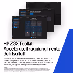 HP ZGX Nano G1n AI Station 128 GB LPDDR5x-SDRAM Linux Mini PC AI Workstation, AI PC - Vista aggiuntiva 4