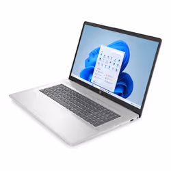 HP Laptop 17-cp2001nl AMD Ryzen™ 3 7320U Computer portatile 43,9 cm (17.3") Full HD 8 GB LPDDR5-SDRAM 512 GB SSD Wi-Fi 6 (802.11ax) Windows 11 Home Argento - Vista aggiuntiva 3