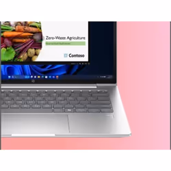 HP ProBook 4 G1i 14 inch Notebook AI PC Intel Core Ultra 7 255U 35,6 cm (14") WUXGA 24 GB DDR5-SDRAM 1 TB SSD Wi-Fi 7 (802.11be) Windows 11 Pro Argento - Vista aggiuntiva 2