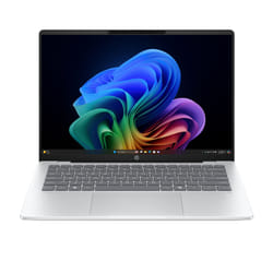 HP OmniBook 5 Laptop Next Gen AI 14-he0006nl Copilot+ PC Snapdragon X1-26-100 Computer portatile 35,6 cm (14") 2K 16 GB LPDDR5x-SDRAM Wi-Fi 6E (802.11ax) Windows 11 Home Argento