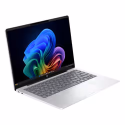 HP OmniBook 5 Laptop Next Gen AI 14-he0006nl Copilot+ PC Snapdragon X1-26-100 Computer portatile 35,6 cm (14") 2K 16 GB LPDDR5x-SDRAM Wi-Fi 6E (802.11ax) Windows 11 Home Argento - Vista aggiuntiva 2
