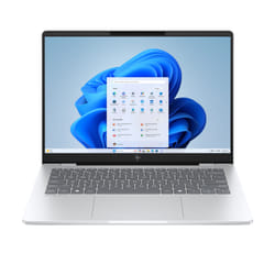 HP OmniBook 7 Laptop AI 14-fr0027nl Intel Core Ultra 7 255U Computer portatile 35,6 cm (14") 2K 16 GB LPDDR5-SDRAM Wi-Fi 6E (802.11ax) Windows 11 Home AI PC Argento
