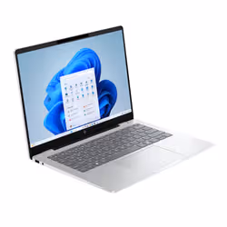 HP OmniBook 7 Laptop AI 14-fr0027nl Intel Core Ultra 7 255U Computer portatile 35,6 cm (14") 2K 16 GB LPDDR5-SDRAM Wi-Fi 6E (802.11ax) Windows 11 Home AI PC Argento - Vista aggiuntiva 2