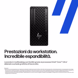 HP Z1 G1i Intel Core Ultra 7 265 32 GB DDR5-SDRAM 1 TB SSD NVIDIA RTX A1000 Windows 11 Pro Tower Stazione di lavoro AI Workstation, AI PC Nero - Vista aggiuntiva 8