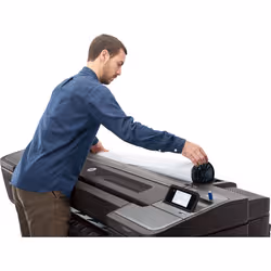 HP Designjet Z9+ 24-in PostScript stampante grandi formati Getto termico d'inchiostro A colori 2400 x 1200 DPI Collegamento ethernet LAN - Vista aggiuntiva 5