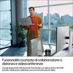 HP EliteBook 6 G1i 14 inch Notebook AI PC Intel Core Ultra 5 225U 35,6 cm (14") WUXGA 24 GB DDR5-SDRAM Wi-Fi 7 (802.11be) Windows 11 Pro Argento - Vista aggiuntiva 7