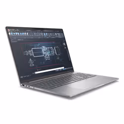 HP ZBook 8 G1i 16 inch Mobile Workstation PC Wolf Pro Security Edition Intel Core Ultra 7 255H 40,6 cm (16") WUXGA 16 GB DDR5-SDRAM 512 GB SSD NVIDIA RTX 500 Ada Wi-Fi 7 (802.11be) Windows 11 Pro AI Workstation, AI PC - Vista aggiuntiva 2