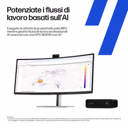 HP Z2 Mini G1i Workstation Desktop PC Wolf Pro Security Edition Intel Core Ultra 7 265 32 GB DDR5-SDRAM NVIDIA RTX A400 Windows 11 Pro Mini PC Stazione di lavoro AI Workstation, AI PC - Vista aggiuntiva 4
