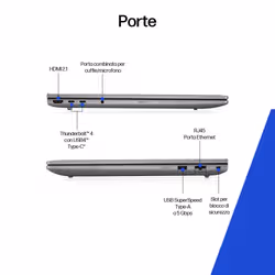 HP ZBook 8 G1i 16 inch Mobile Workstation PC Wolf Pro Security Edition Intel Core Ultra 9 285H 40,6 cm (16") WUXGA 32 GB DDR5-SDRAM 1 TB SSD NVIDIA RTX 500 Ada Wi-Fi 7 (802.11be) Windows 11 Pro AI Workstation, AI PC - Vista aggiuntiva 4