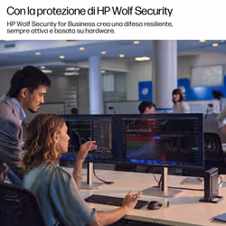 HP EliteDesk 8 Mini G1i Desktop AI PC Wolf Pro Security Edition Intel Core Ultra 7 265T 16 GB DDR5-SDRAM 512 GB SSD Windows 11 Pro Mini PC - Vista aggiuntiva 7