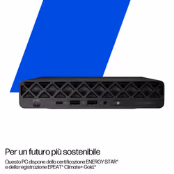HP EliteDesk 8 Mini G1i Desktop AI PC Wolf Pro Security Edition Intel Core Ultra 5 235T 16 GB DDR5-SDRAM 512 GB SSD Windows 11 Pro Mini PC - Vista aggiuntiva 4