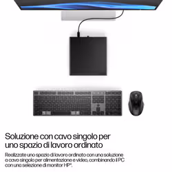 HP EliteDesk 8 Mini G1i Desktop AI PC Wolf Pro Security Edition Intel Core Ultra 5 235T 16 GB DDR5-SDRAM 512 GB SSD Windows 11 Pro Mini PC - Vista aggiuntiva 8