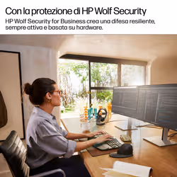 HP EliteDesk 8 SFF G1i Desktop AI PC Wolf Pro Security Edition Intel Core Ultra 9 285 32 GB DDR5-SDRAM 1 TB SSD Windows 11 Pro - Vista aggiuntiva 4