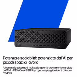 HP EliteDesk 8 SFF G1i Desktop AI PC Wolf Pro Security Edition Intel Core Ultra 9 285 32 GB DDR5-SDRAM 1 TB SSD Windows 11 Pro - Vista aggiuntiva 7