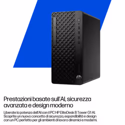 HP EliteDesk 8 Tower G1i Desktop AI PC Wolf Pro Security Edition Intel Core Ultra 9 285 32 GB DDR5-SDRAM 1 TB SSD Windows 11 Pro - Vista aggiuntiva 5