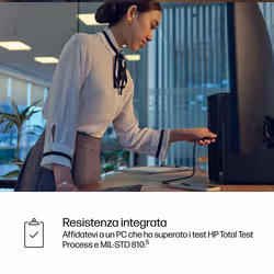 HP ProDesk 4 Tower G1i Desktop AI PC Intel Core Ultra 7 265 16 GB DDR5-SDRAM 1 TB SSD Windows 11 Pro - Vista aggiuntiva 7