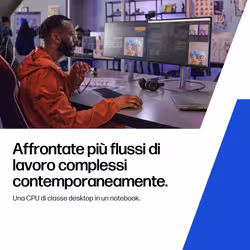 HP ZBook Fury G1i 18 inch Mobile Workstation PC Wolf Pro Security Edition - Data Science Intel Core Ultra 7 255HX 45,7 cm (18") WQXGA 32 GB DDR5-SDRAM NVIDIA RTX PRO 2000 Blackwell Wi-Fi 7 (802.11be) Windows 11 Pro AI Workstation, AI PC - Vista aggiuntiva 7