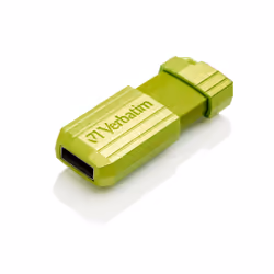 Verbatim PinStripe - Memoria USB da 16 GB - Verde eucalipto