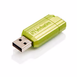 Verbatim PinStripe - Memoria USB da 16 GB - Verde eucalipto