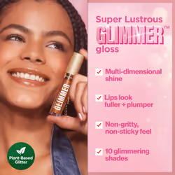 Revlon Super Lustrous Glimmer Gloss lucidalabbra 3,8 ml 010 Indigo Ice - Vista aggiuntiva 7