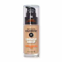 Revlon ColorStay Longwear Makeup for Combination/Oily Skin SPF15 180 Sand Beige 30 ml, Flacone a pompa, Liquido, Tipi diversi ...