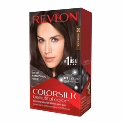 Revlon ColorSilk Beautiful Color 20 Brown Black, Nero, Brown Black, Ammoniaca