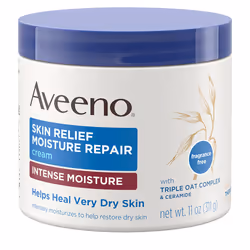 Aveeno Skin Relief Moisture Repair Cream, Crema (colore), Unisex, Idratante, Levigante, Setificante, Emolliente, Pelle secca, ...