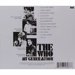 Universal Music The Who - My Generation, CD Rock