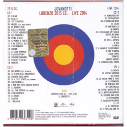 Universal Music Jovanotti - Lorenzo 2015 CC. Live 2184, 4CD + DVD DVD/CD World music