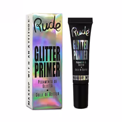 Rude Cosmetics Glitter Primer, Neutrale, 10 g, WATER/AQUA/EAU, Synthetic Beeswax, Styrene/Acrylates Copolymer, Simmondsia Chi ...