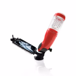 Pipedream Mega-Bator Stimolatore per uomo Nero, Rosso, Trasparente Elastomero
