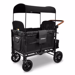 Wonderfold W4 Luxe, Velo per culla, Passeggino all-terrain, Qualsiasi tipo, Ripiegabile, Nero