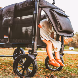 Wonderfold W4 Luxe Passeggino all-terrain 4 seduta(e) Nero