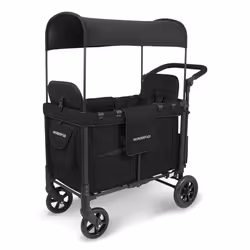 Wonderfold W2 Original+, Velo per culla, Passeggino all-terrain, Qualsiasi tipo, Ripiegabile, Nero